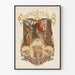 Vintageposter Conrad Stein's Lager Bier Dekorativ