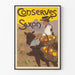 Vintageposter Conserve Saxon - Retro väggdekoration