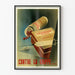Vintage medicinsk poster mot influensa Artem Legrand