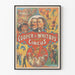 Vintageaffisch Cooper & Whitbys europeiska cirkus