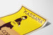 Vintageposter Kassama Corn Flour retro väggdekoration