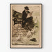 Vintageposter i Bretagne - Maritim dekorativ litografi