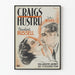 Vintageposter Craigs Hustru Väggdekoration Retro