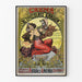 Vintageposter Crema al Cioccolato Gianduia – Elegant väggdekoration Art Nouveau