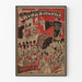 Vintage protestposter Crown King Dick - Väggdekoration för politik