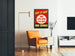 Vintageposter Cut It Out War Savings - Retro väggdekoration