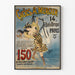 Vintageposter Cycles A. Mercier Paris - Retro väggdekoration