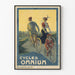 Vintageposter Cycles Omnium väggdekoration