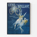 Vintageposter Cycles Brillant Världsutställningen 1900