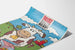 Vintageposter Dairy Pride Glassärsglass Leende Ko