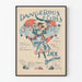 Vintageposter Dangerous Girls - Retro musikkal väggdekoration