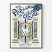 Vintageposter Dars'a Padlock på Golden Gate