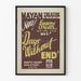 Vintageposter för teatern « Days Without End » av Eugene O'Neill