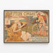 Vintageposter Dayton Cycles Tentation Suprême - Retro väggdekoration — inramlat konstverk på väggen
