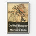 Vintageposter av DeWolf Hopper i en matinéidol