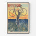 Vintageposter Déesse 16 Rue Halévy Paris - Väggdekoration retro cykel