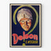 Vintageposter Delson Le Mystérieux för väggdekoration