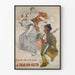 Vintageposter Le Cacao Van Houten - Retro väggdekoration