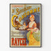 Vintageposter Bouillon Concentré Raycel väggdekoration