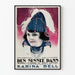 Vintageposter Den Siste Dans med Karina Bell - Konstnärlig väggdekoration