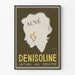 Vintageposter DENISOLINE svavel-lotion mot akne