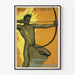 Vintage skytteposter - Retro väggdekoration