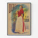 Vintageposter Derly vid Scala av L. Mayet