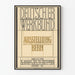 Tysk utställningsaffisch Werkbund Bern 1917 vintage
