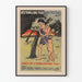 Väggposter med vietnamesisk vintagekonst - kamp mot den kommunistiska invasionen