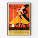 Vintage väggdekorposter Diane of the Follies