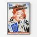 Vintageposter En Kammarjungfrus Memorer för väggdekoration klassisk film