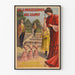 Vintageposter Princesse Liliput väggdekoration