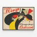 Vintageposter Die Fliege vid Bayerischer Platz 2 - Väggdekoration Kabarett — inramlat konstverk på väggen
