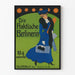 Vintageposter Die Praktische Berlinerin för väggdekoration