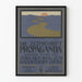 Vintageposter Die Zeitschrift Propaganda för väggdekoration