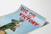 Vintageposter Dig On For Victory för väggdekoration