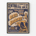 Vintage musikkposter Dixie till Broadway