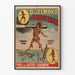 Vintageposter D'Jelmako Le Blondin Indien - Retro väggdekoration