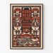 Vintageposter Dodd Mead & Co. 1899-1900 väggdekoration bok