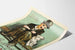 Vintageposter av Charlie Chaplin A Dog's Life