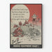 Vintage militärposter « Don't Be a Dope - Handle Equipment Right »