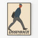 Vintageposter Dosenbach hållbara skor