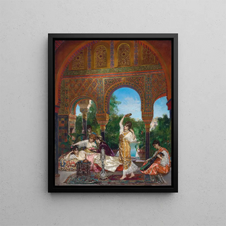 douard Frdric Wilhelm Richter - In The Harem.webp