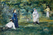 En del av croquet - Édouard Manet — vy av konstverket