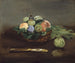 fruktskål - Édouard Manet — vy av konstverket