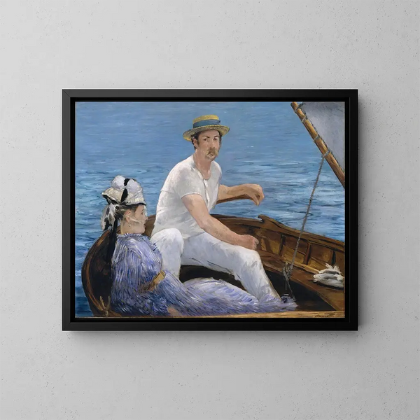 Navigation - Édouard Manet — inramlat konstverk på väggen