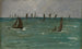 Båtar i Berck-sur-Mer - Édouard Manet — vy av konstverket