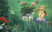 Pojke bland blommorna - Édouard Manet — vy av konstverket