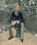 George Moore i konstnärernas trädgård - Édouard Manet — vy av konstverket