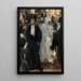 Le bal de l'Opéra - Édouard Manet — inramlat konstverk på väggen